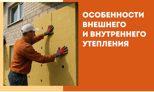 Какие особенности внешнего и внутреннего утепления в Абакане