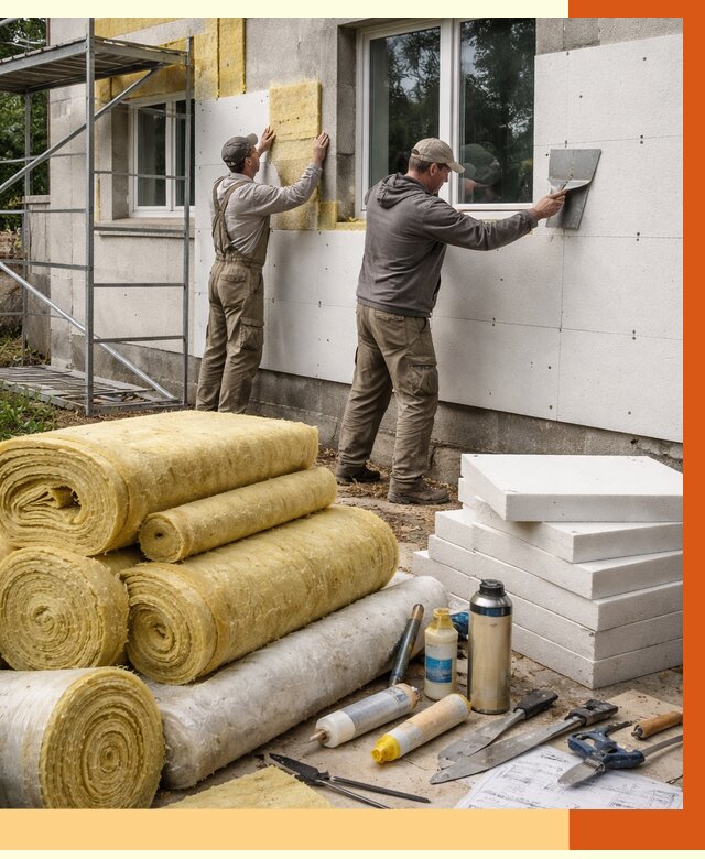 Утепление домов в Абакане под ключ от 4290 руб/м2 | Профессионально — ТепломастерБкн