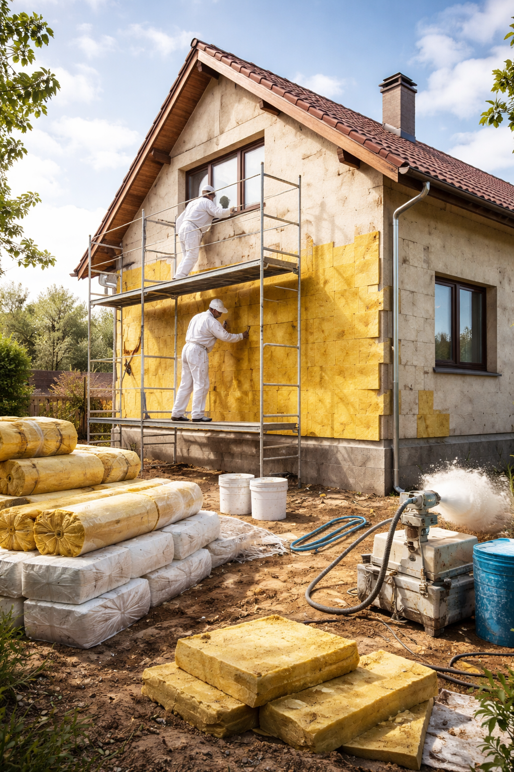 Профессиональное утепление домов в Абакане — тепло, надежность, экономия