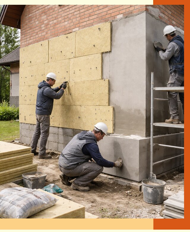 Утепление частного дома в Абакане под ключ от 7661 руб/м2 — недорого | ТепломастерБкн