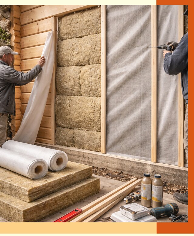 Утепление дома из минибруса в Абакане от 4597 руб/м2 — заказать профессионально | ТепломастерБкн