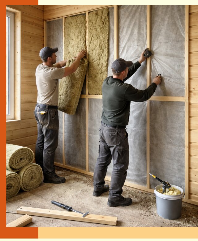 Утепление дома из минибруса в Абакане: комплексные теплоизоляционные работы