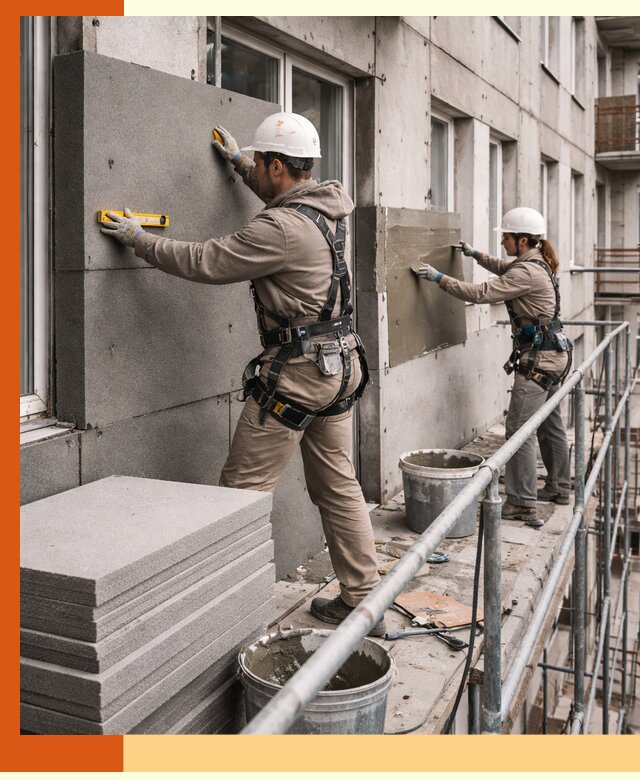 Утепление квартиры снаружи под ключ в Абакане