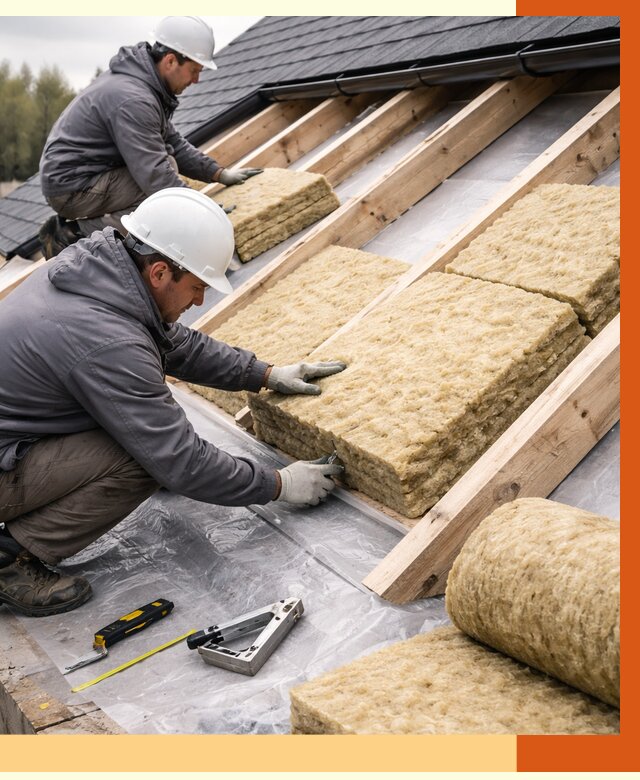 Утепление крыши в Абакане от 1890 руб./м2 — комплексное утепление кровли | ТепломастерБкн
