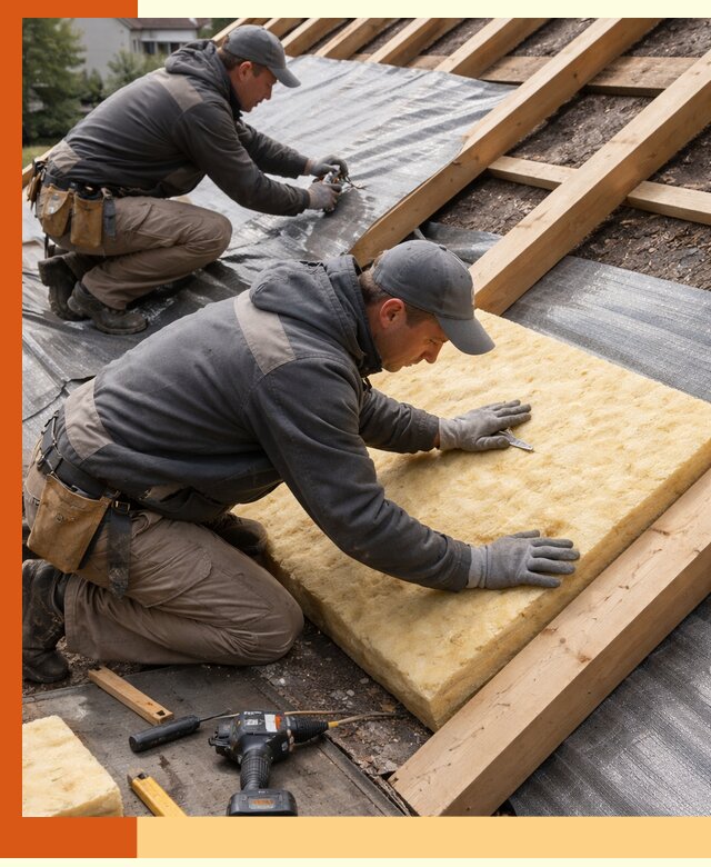 Профессиональное утепление крыши в Абакане качественно и надежно