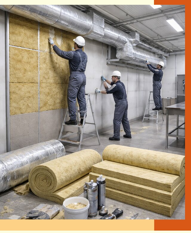 Утепление пищевого цеха в Абакане от 12769 руб./м² — комплексно под ключ | ТепломастерБкн