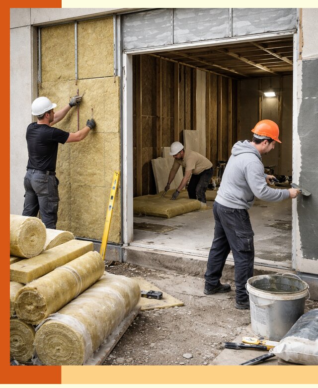 Утепление торгового павильона в Абакане — качественно и энергоэффективно