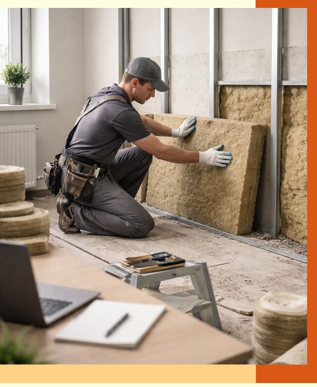 Утепление офиса в Абакане от 4597 руб/м2 — комплексное утепление офиса под ключ | ТепломастерБкн