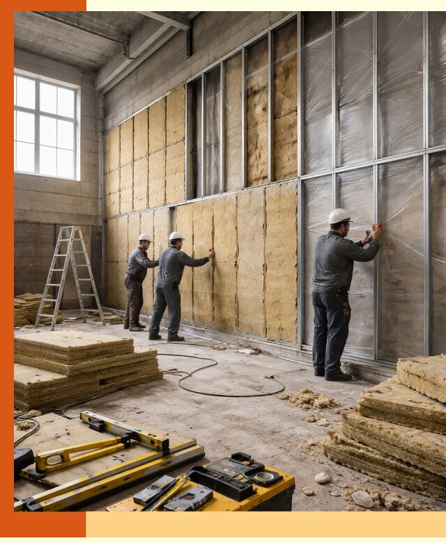 Утепление спортивного зала в Абакане качественно и недорого