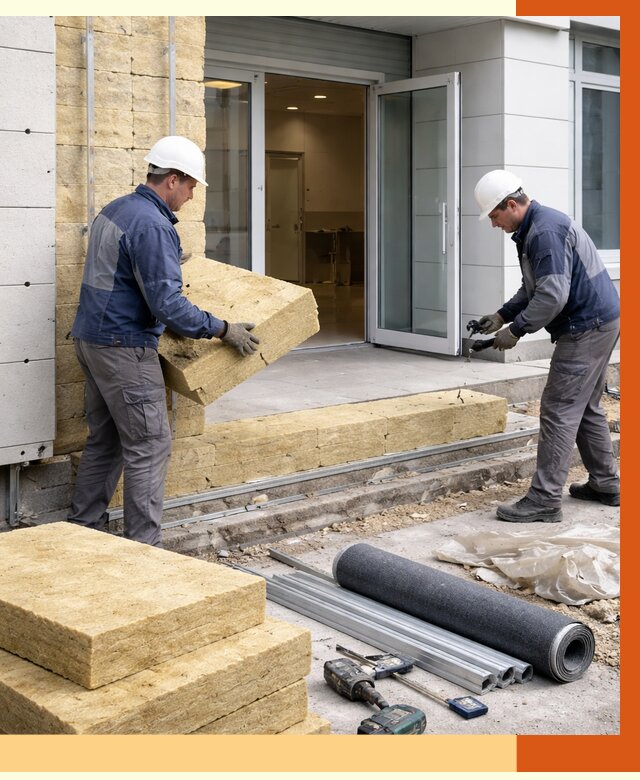 Утепление медицинского центра в Абакане под ключ от 12769 руб./м² | ТепломастерБкн