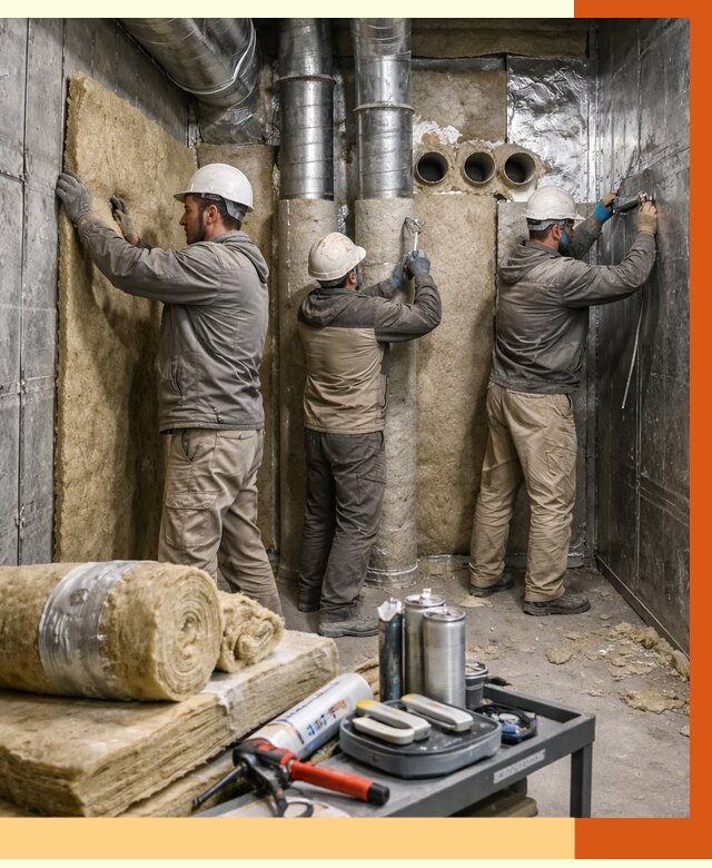 Утепление венткамеры в Абакане под ключ от 1481 руб. — профессионально | ТепломастерБкн