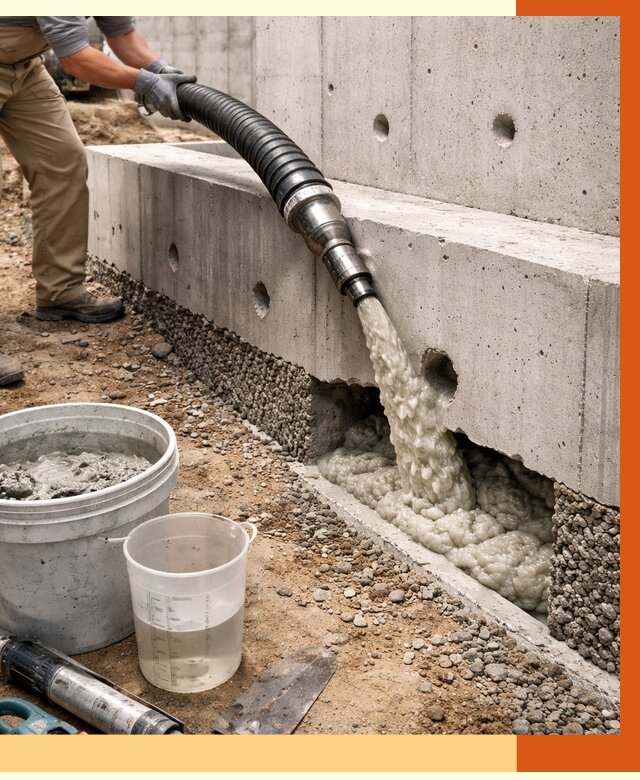 Заполнение полостей фундамента в Абакане от 6946 руб. под ключ | ТепломастерБкн