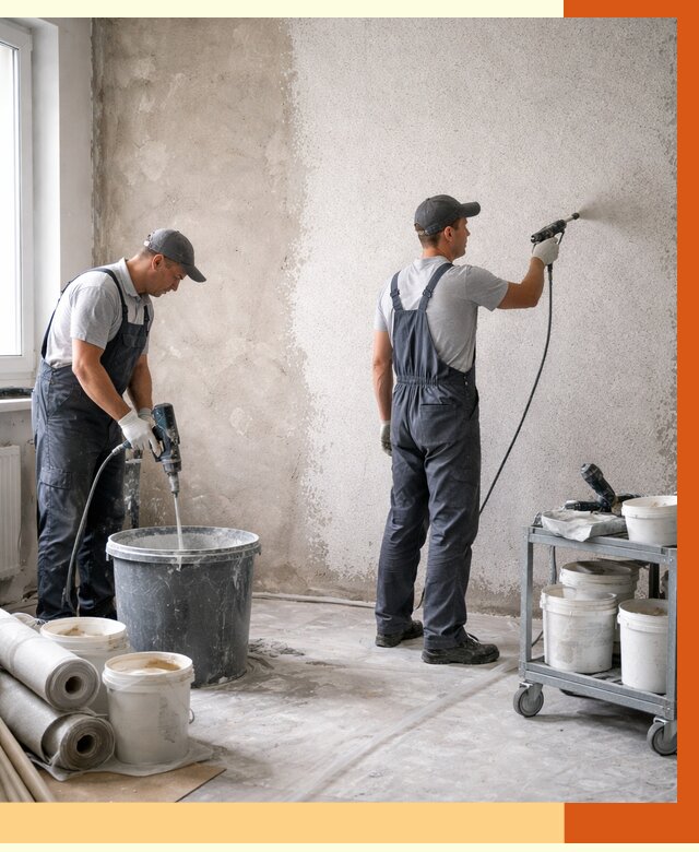 Утепление стен жидкой теплоизоляцией в Абакане от 4290 руб/м² | ТепломастерБкн