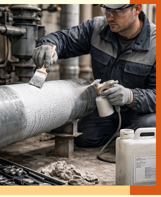 Утепление оборудования жидкой теплоизоляцией в Абакане от 4597 руб. | ТепломастерБкн