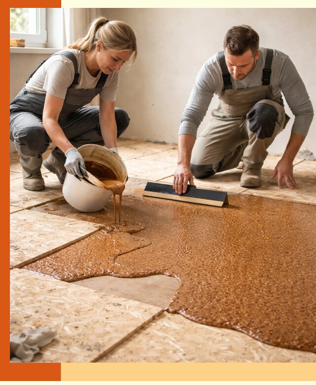 Утепление пола жидкой пробкой в Абакане для квартир и домов