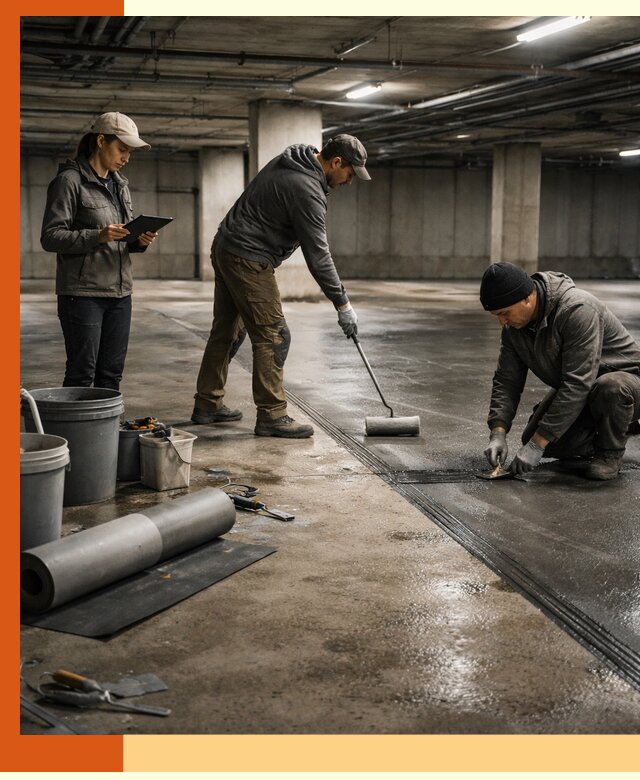 Гидроизоляция паркинга в Абакане: качественная защита зданий