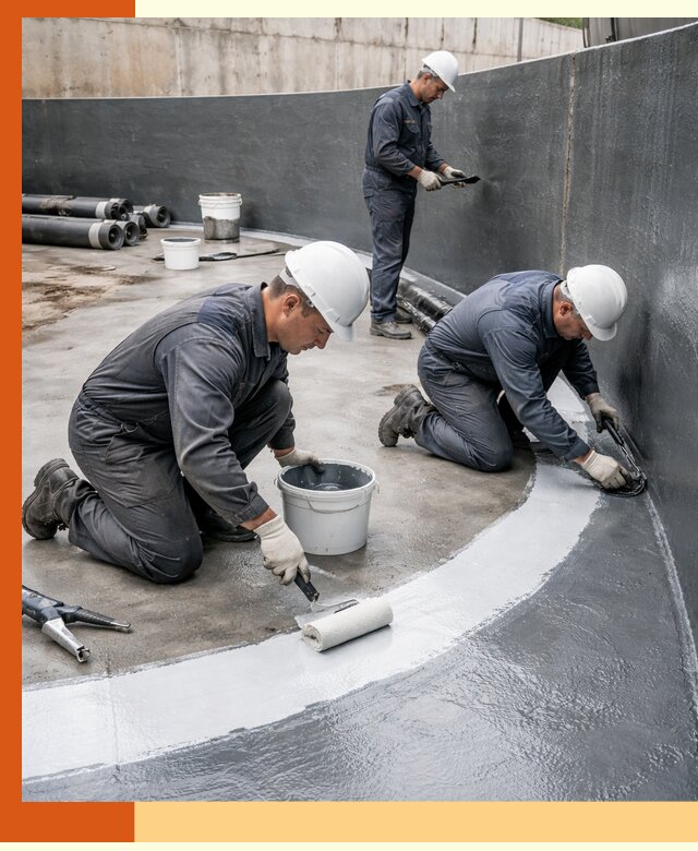 Гидроизоляция резервуара для топлива в Абакане