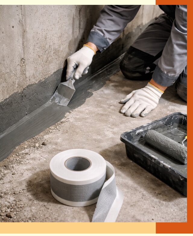 Гидроизоляция швов и герметизация стыков в Абакане от 1277 руб. | ТепломастерБкн