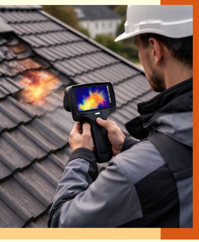 Тепловизионное обследование кровли в Абакане от 4597 руб. — ТепломастерБкн под ключ