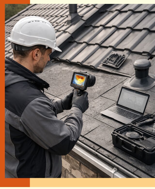 Тепловизионное обследование кровли в Абакане для выявления дефектов