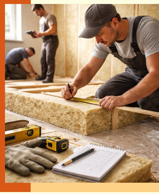 Расчет толщины утеплителя для зданий и помещений в Абакане