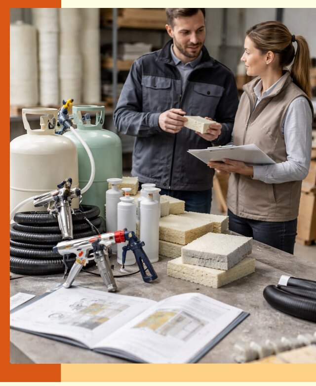 Продажа компонентов ППУ с профессиональной консультацией в Абакане